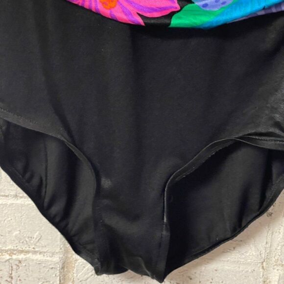 Vintage Floral Golden Girls One Piece Swimsuit Medium - Picture 4 of 10